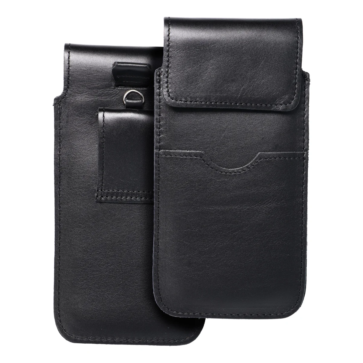 MG Royal Flap kožené puzdro na opasok 2XL, čierne