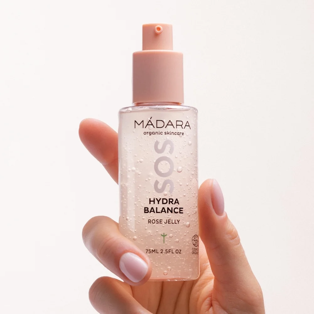 MÁDARA SOS HYDRA Ružový hydratačný gél 75 ml