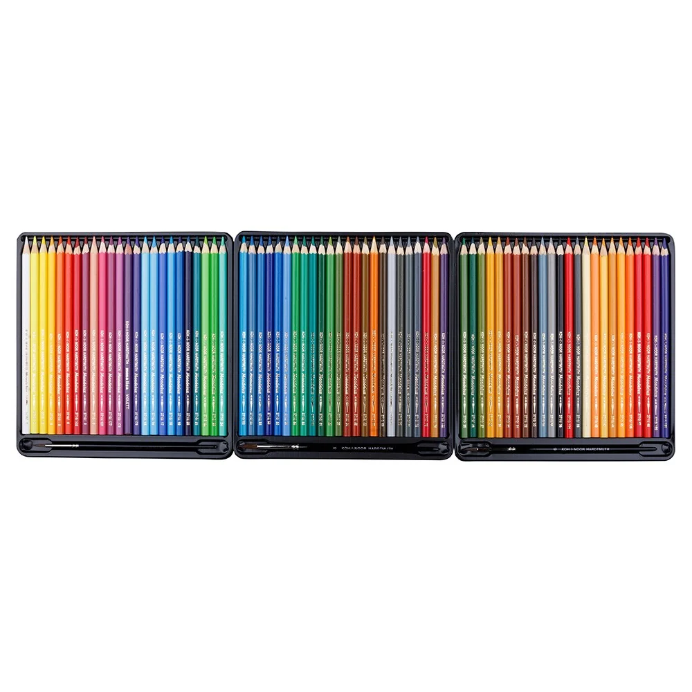 Akvarelové pastelky MONDELUZ 3714/72 súprava 72 ks