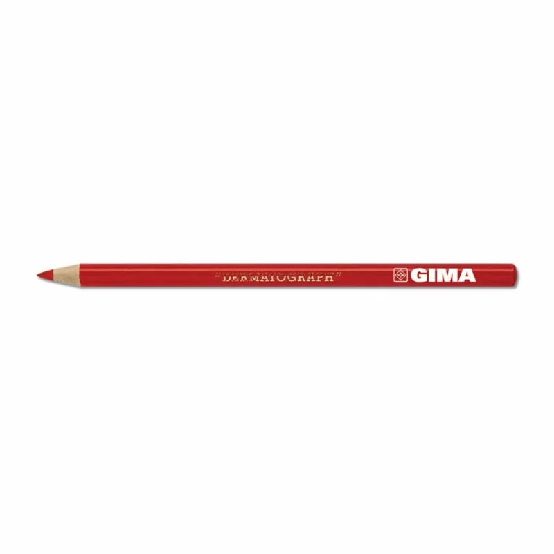 GIMA DERMOGRAPHIC PENCIL RED Sada dermografických ceruziek, červené, 6ks