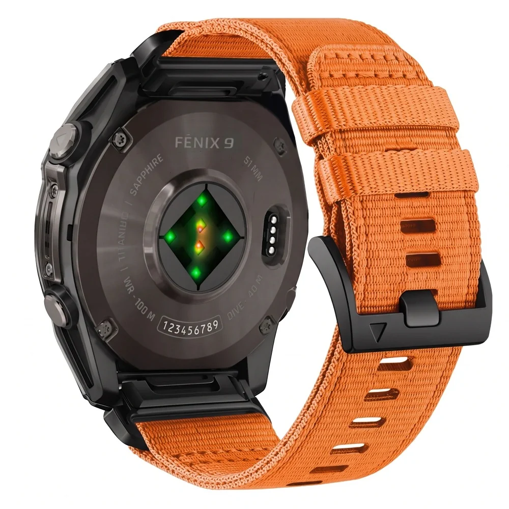 Tech-Protect Nylon Classic remienok QuickFit 26mm, orange