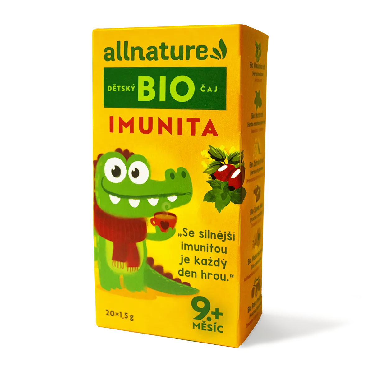 Allnature BIO Detský čaj Imunita
