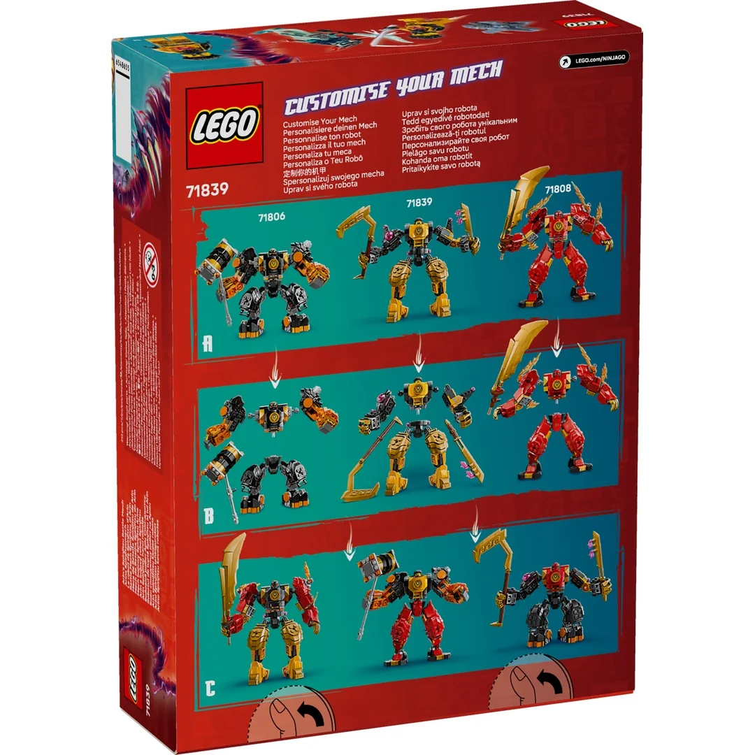 LEGO® NINJAGO® 71839 Arin a bojový robot Spinjitzu