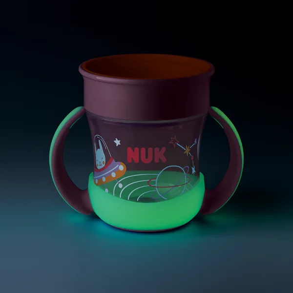 NUK hrnček Mini Magic Cup Night 160 ml ružový 1 ks