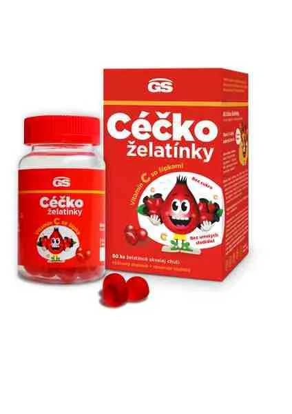 GS CÉČKO želatínky 1× 50 ks, výživový doplnok