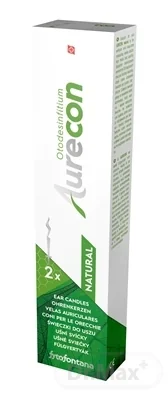Fytofontana Aurecon NATURAL ušné sviečky 1x2 ks, ušné sviečky