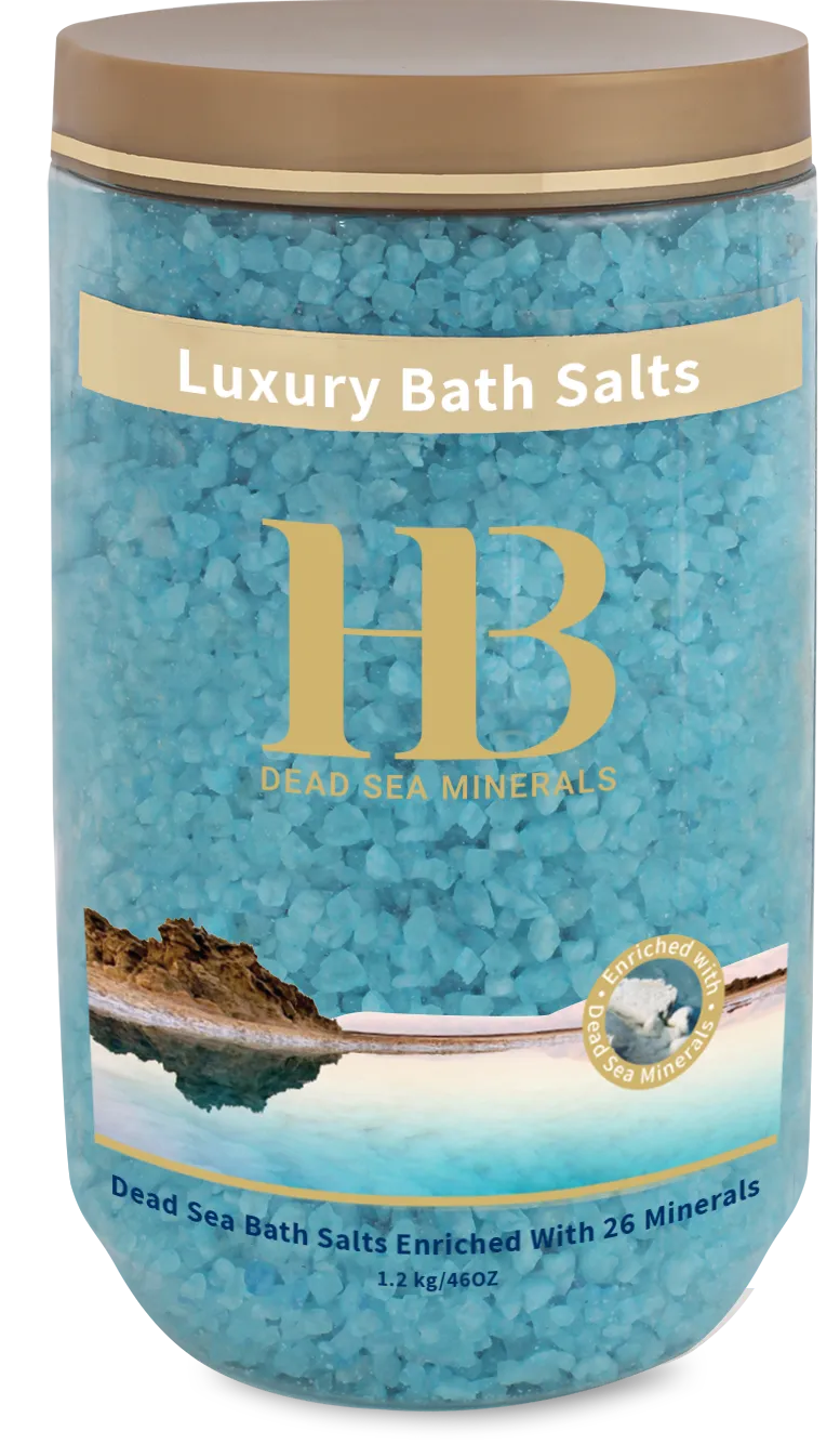 HB Luxusná soľ do kôpeľa, modrá
