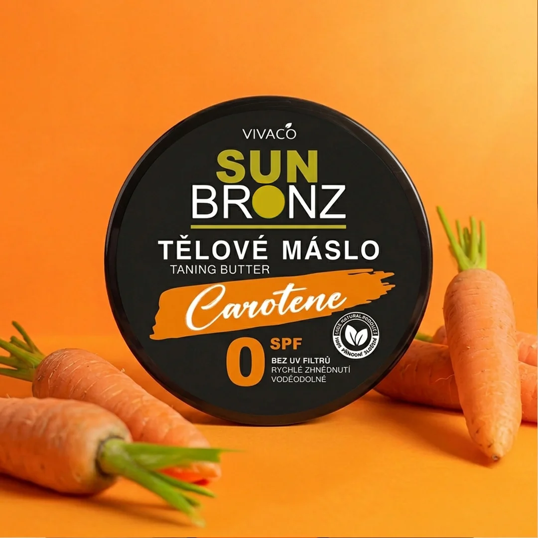 VIVACO SUN BRONZ CAROTENE MASLO BEZ UV pre rýchle zhnednutie 150 ml