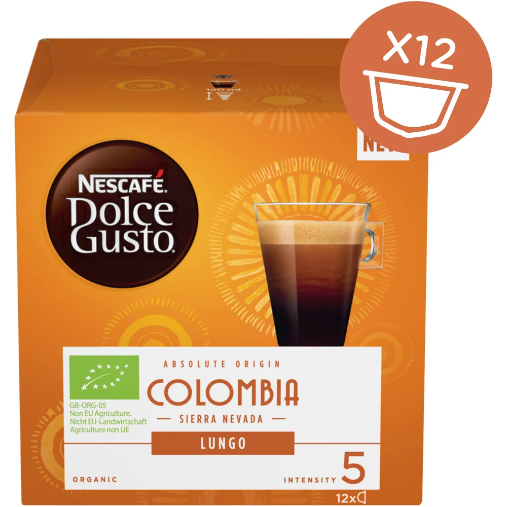 Nescafé Kapsule Dolce Gusto Colombia 1×12 ks, kávové kapsuly