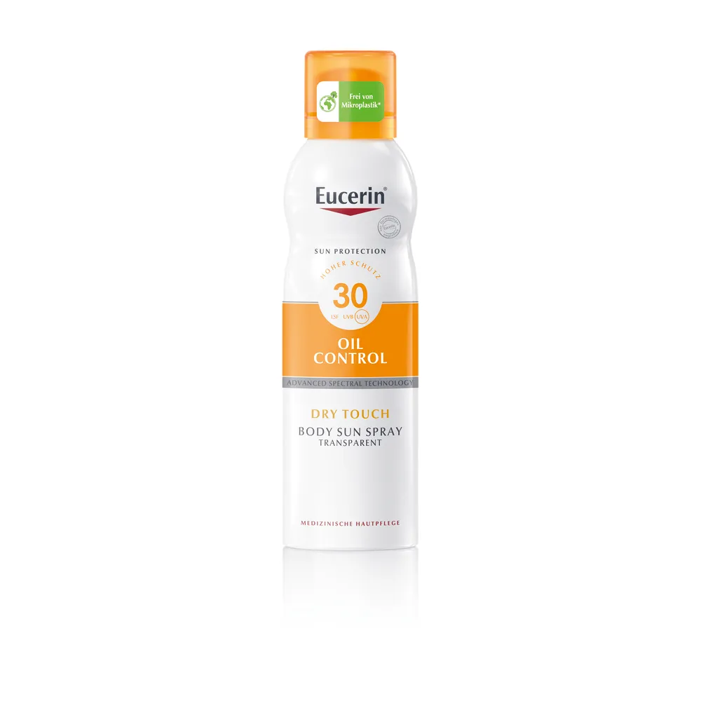 Eucerin SUN transparentný sprej na opaľovanie SPF 30