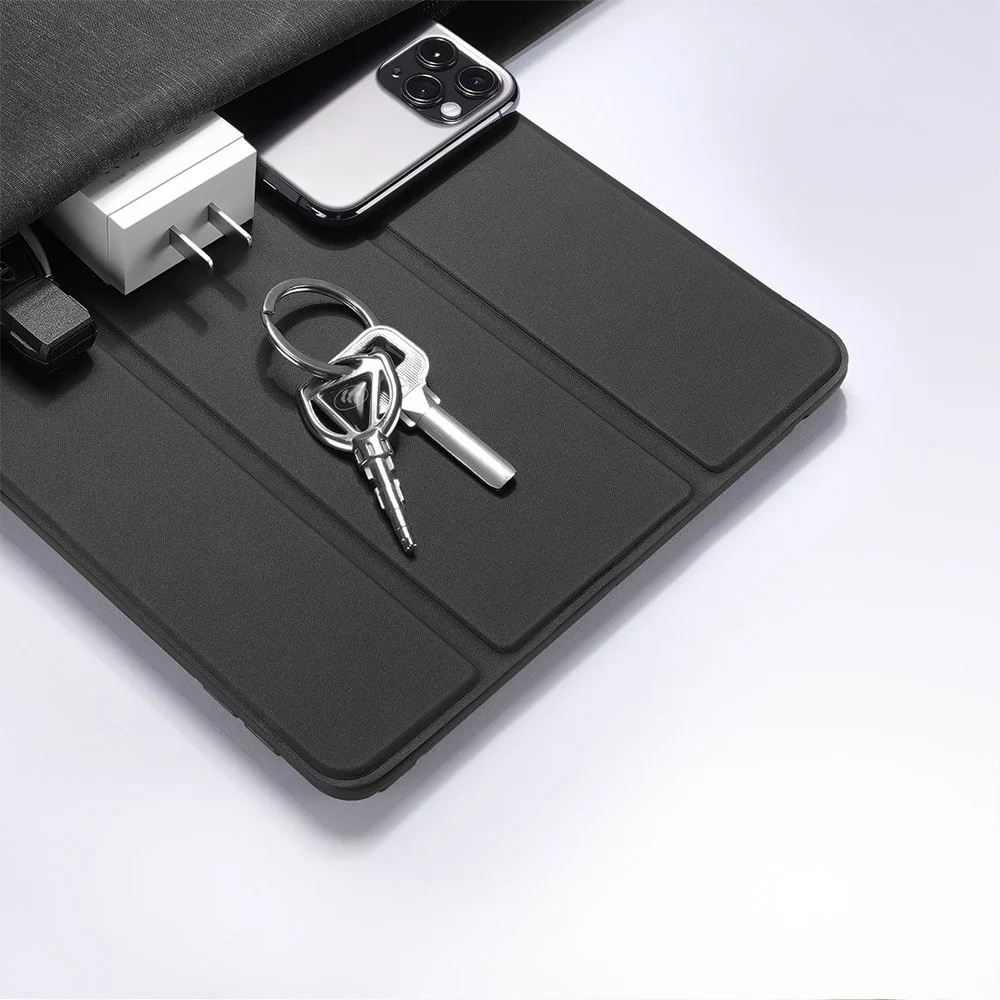 Osom TPU gélový kryt na tablet s viacuhlovým stojanom Čierna, 1 x 14877