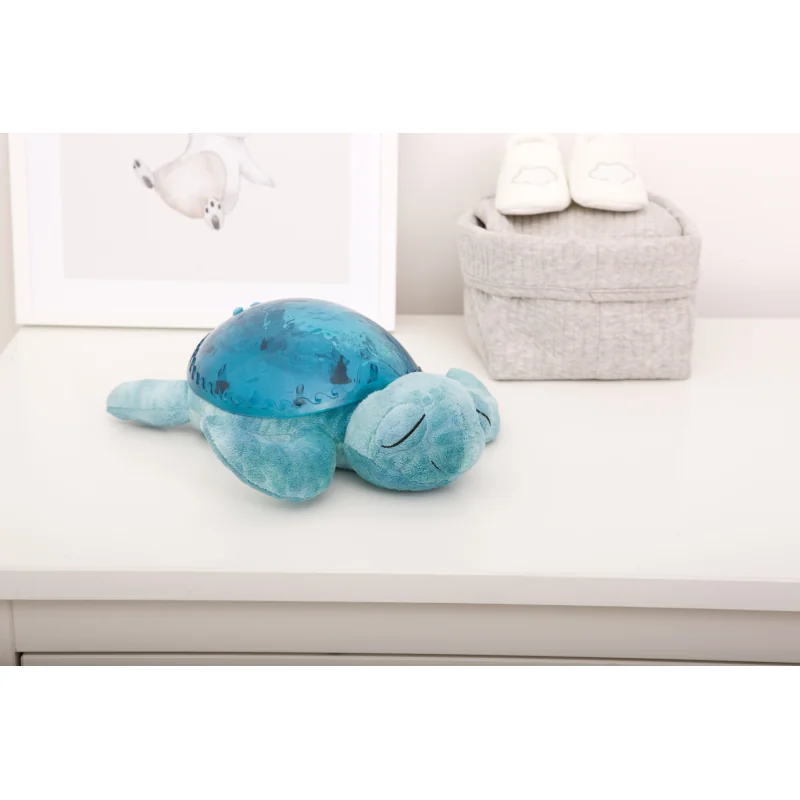 Cloud b Tranquil Turtle nočné svetielko s melódiou, modrá