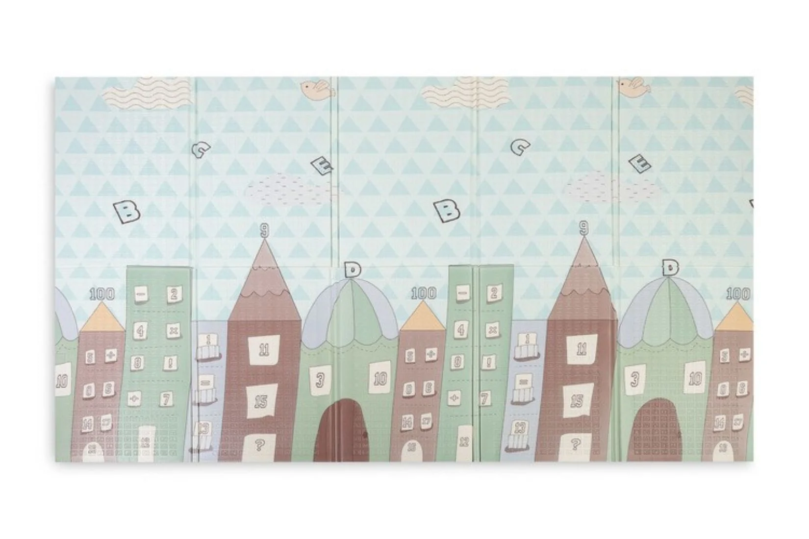 City Multifunkčná penová podložka 200×150 cm – obojstranná, taška