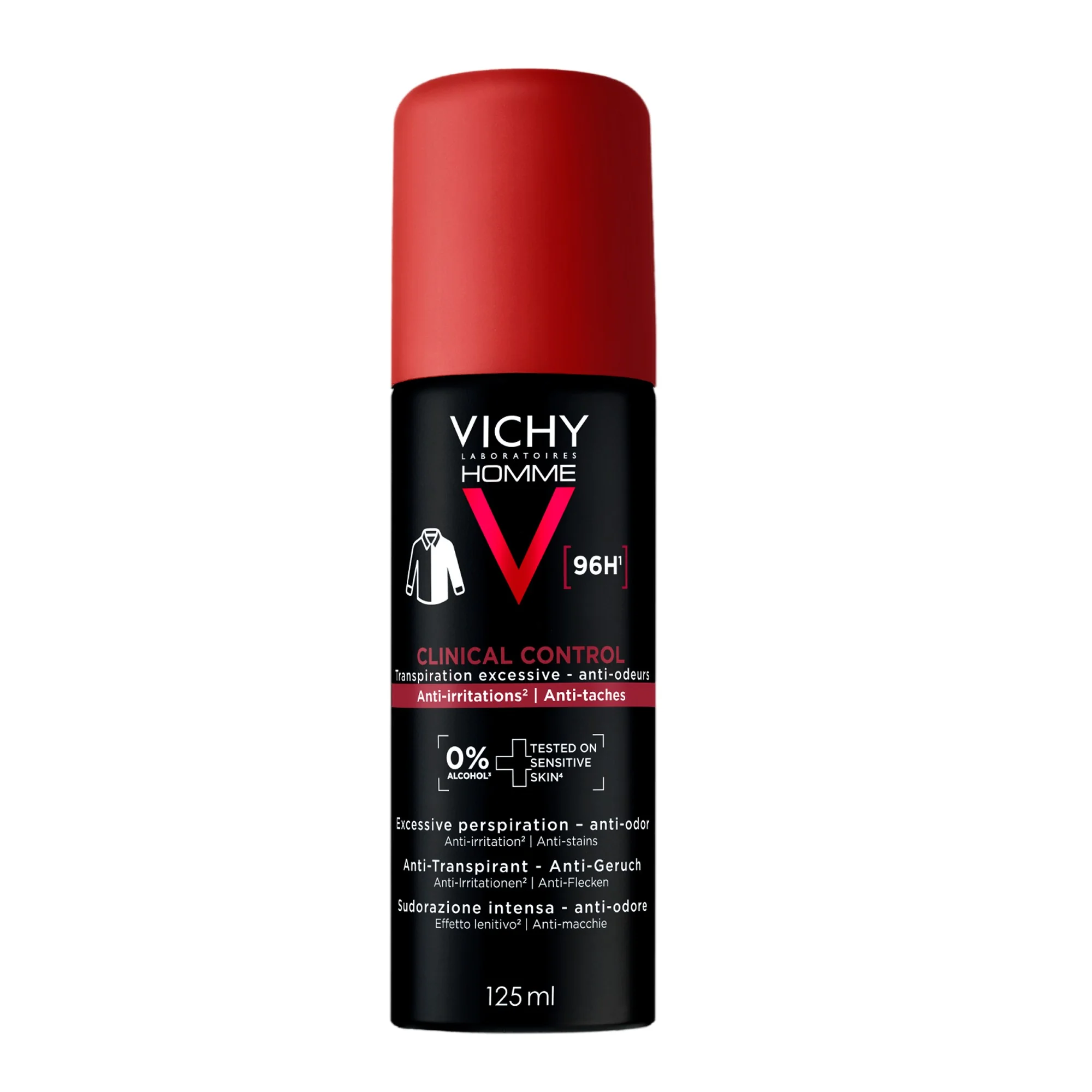 VICHY HOMME CLINICAL CONTROL 96H sprej 125 ml