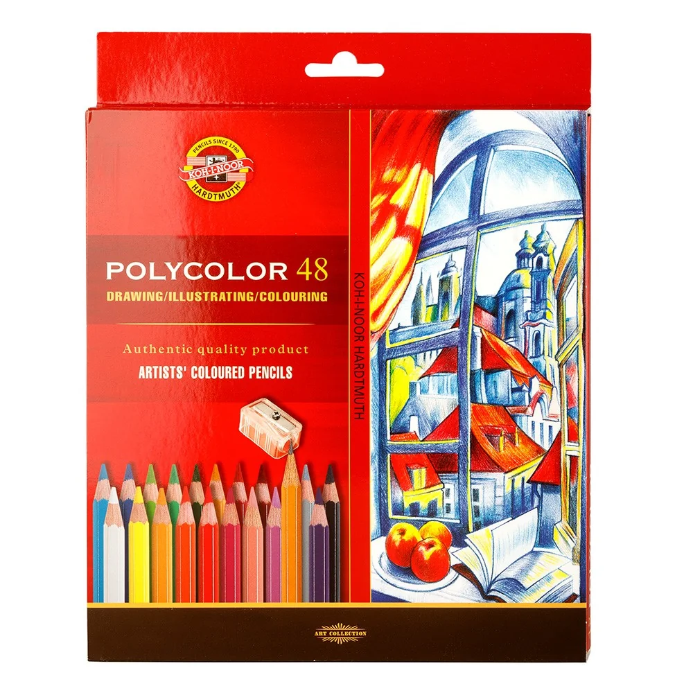 Umelecké pastelky Koh-i-noor Polycolor 3836/48 Súprava 48 ks