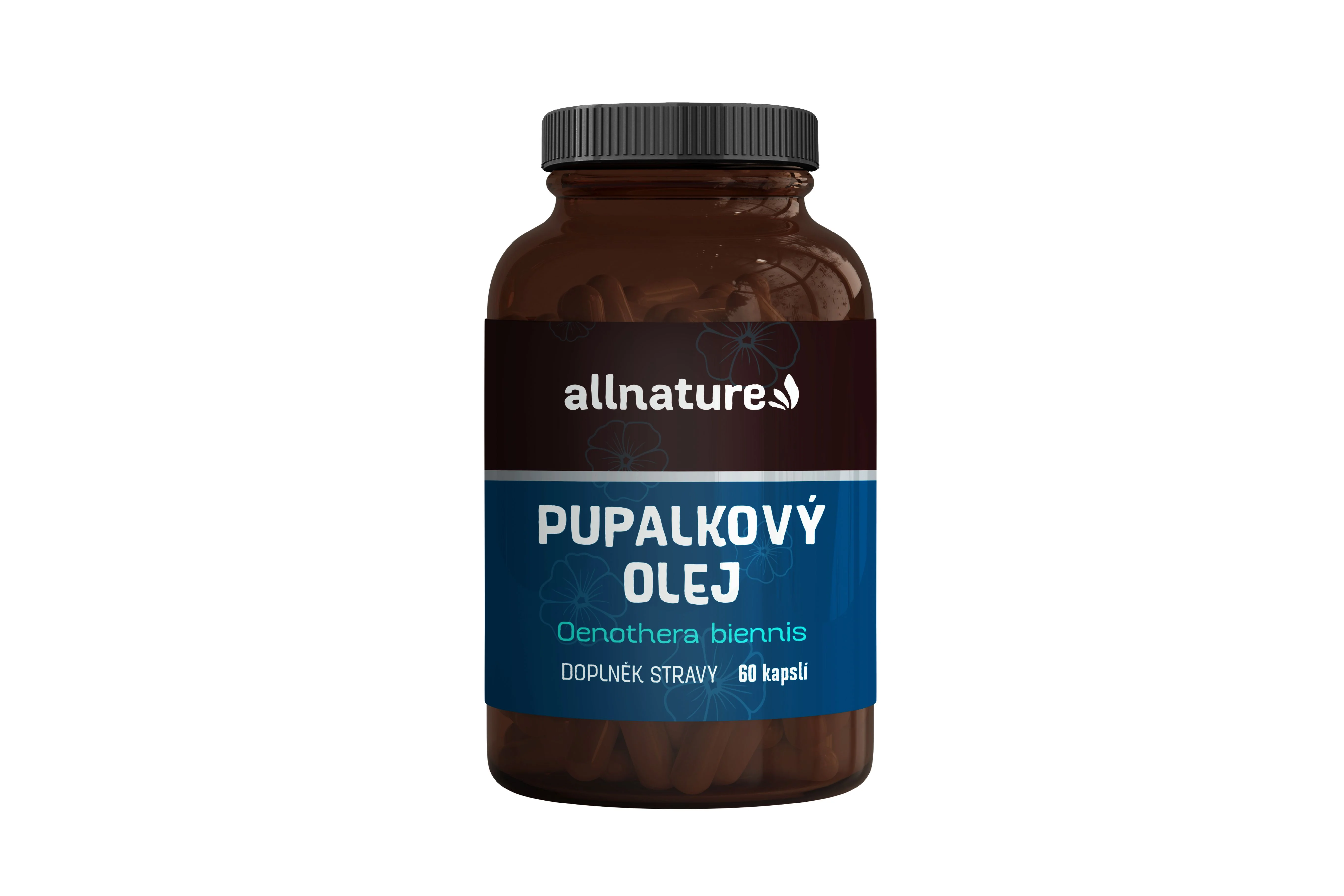 Allnature Pupalkový Olej 60cps 1×60 cps, výživový doplnok