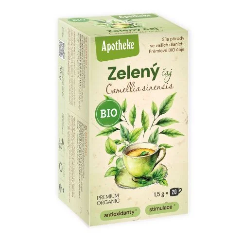 APOTHEKE BIO Zelený čaj 20/1,5g 20 ks