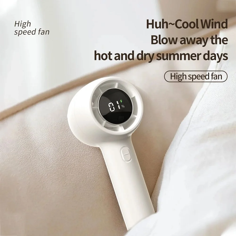Livefy Wind ručný / stolný ventilátor, tmavomodrý