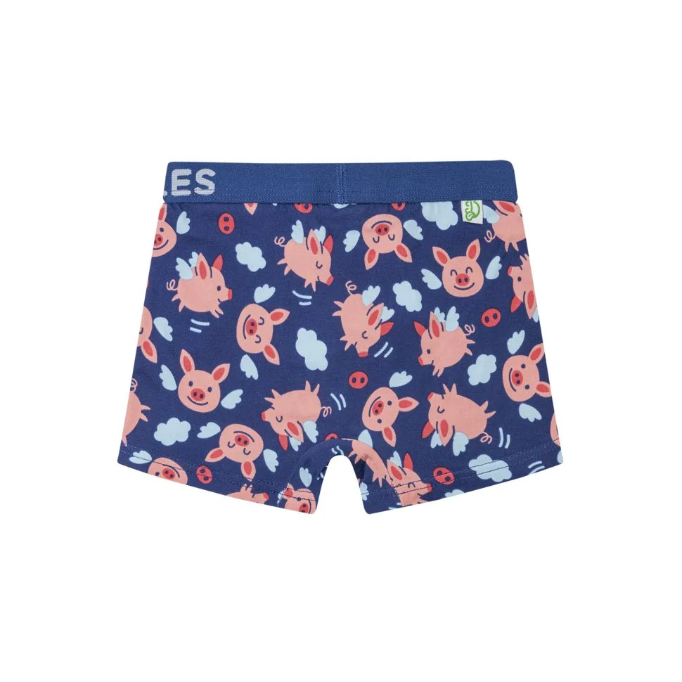 Veselé chlapčenské boxerky Lietajúce prasiatka (GMBB093) 122