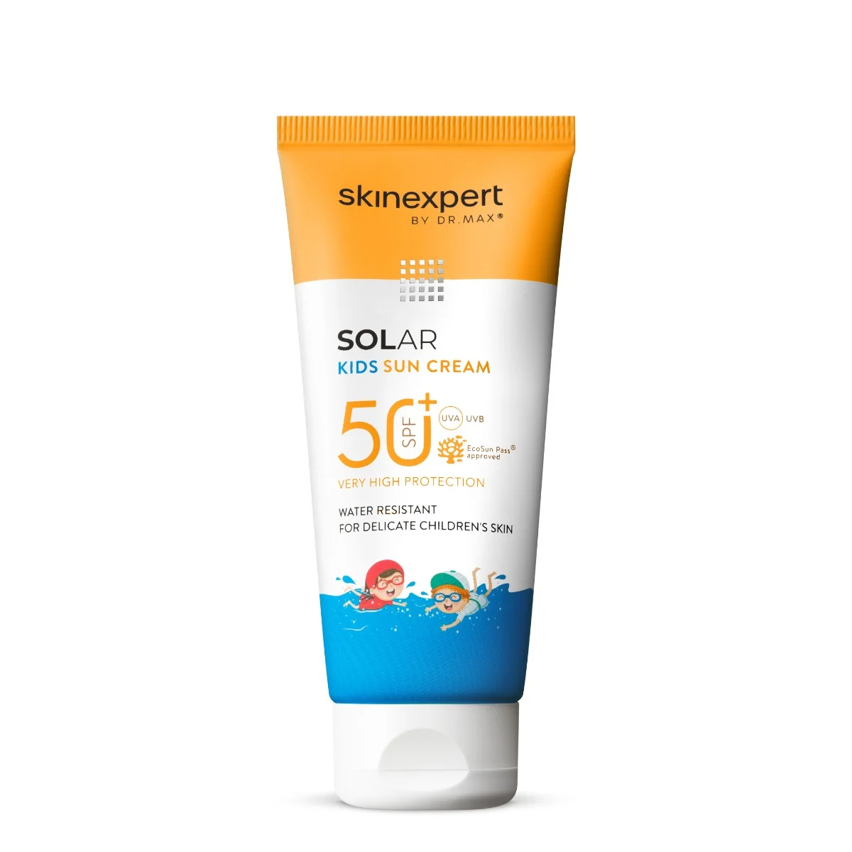 Skinexpert by Dr. Max® SOLAR SPF 50+ Kids Sun Cream 1×100 ml, krém na opaľovanie s ochranným faktorom SPF 50+ pre deti