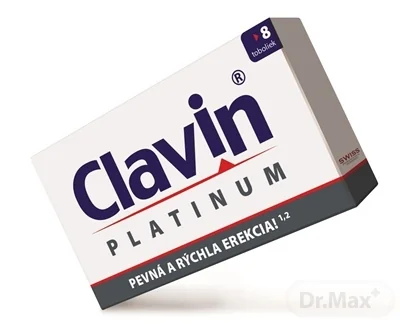 Clavin PLATINUM 1×8 cps, erekčný doplnok