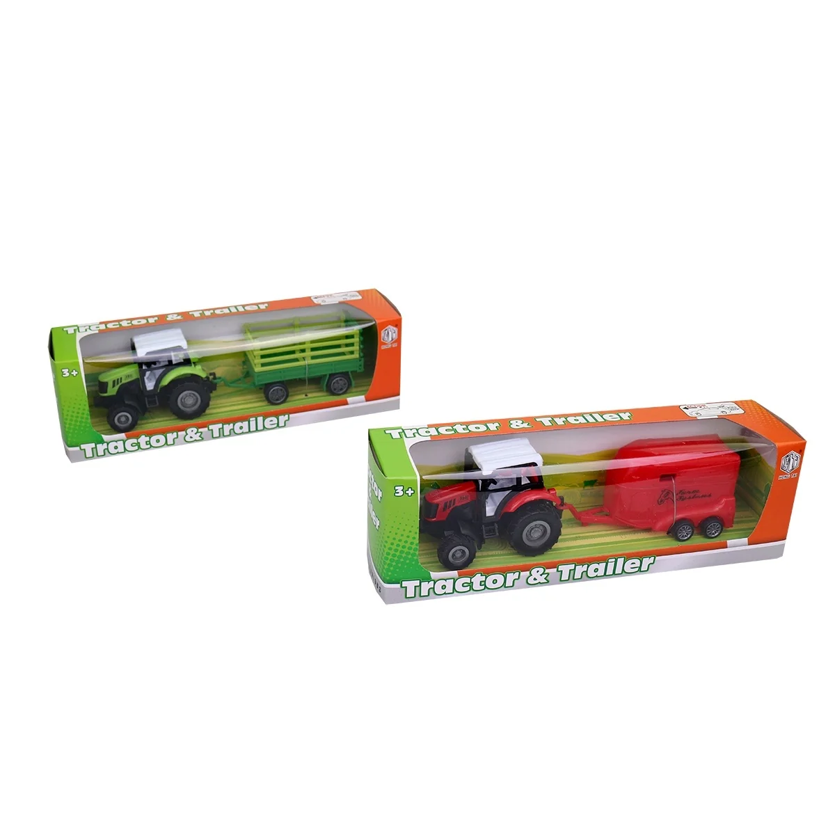 Traktor kovový s prívesom , 214850