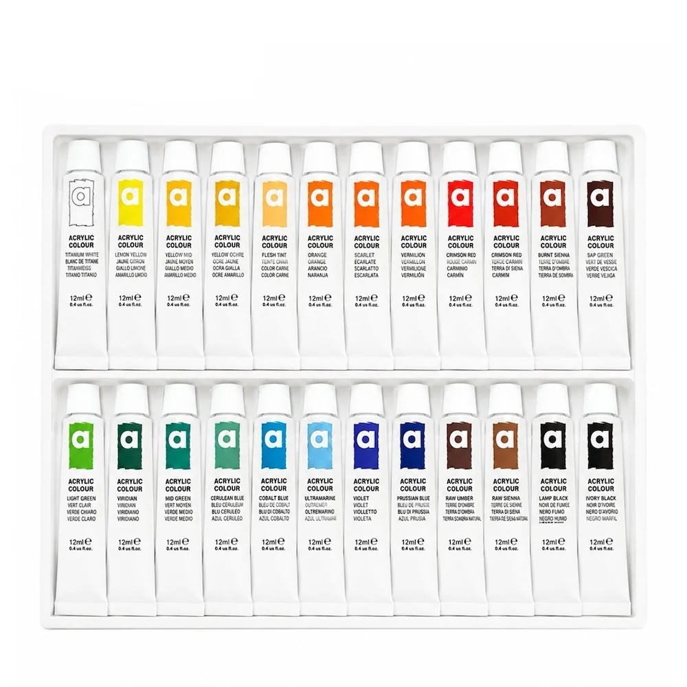 Livefy Paint Art maliarska sada so stojanom 35ks