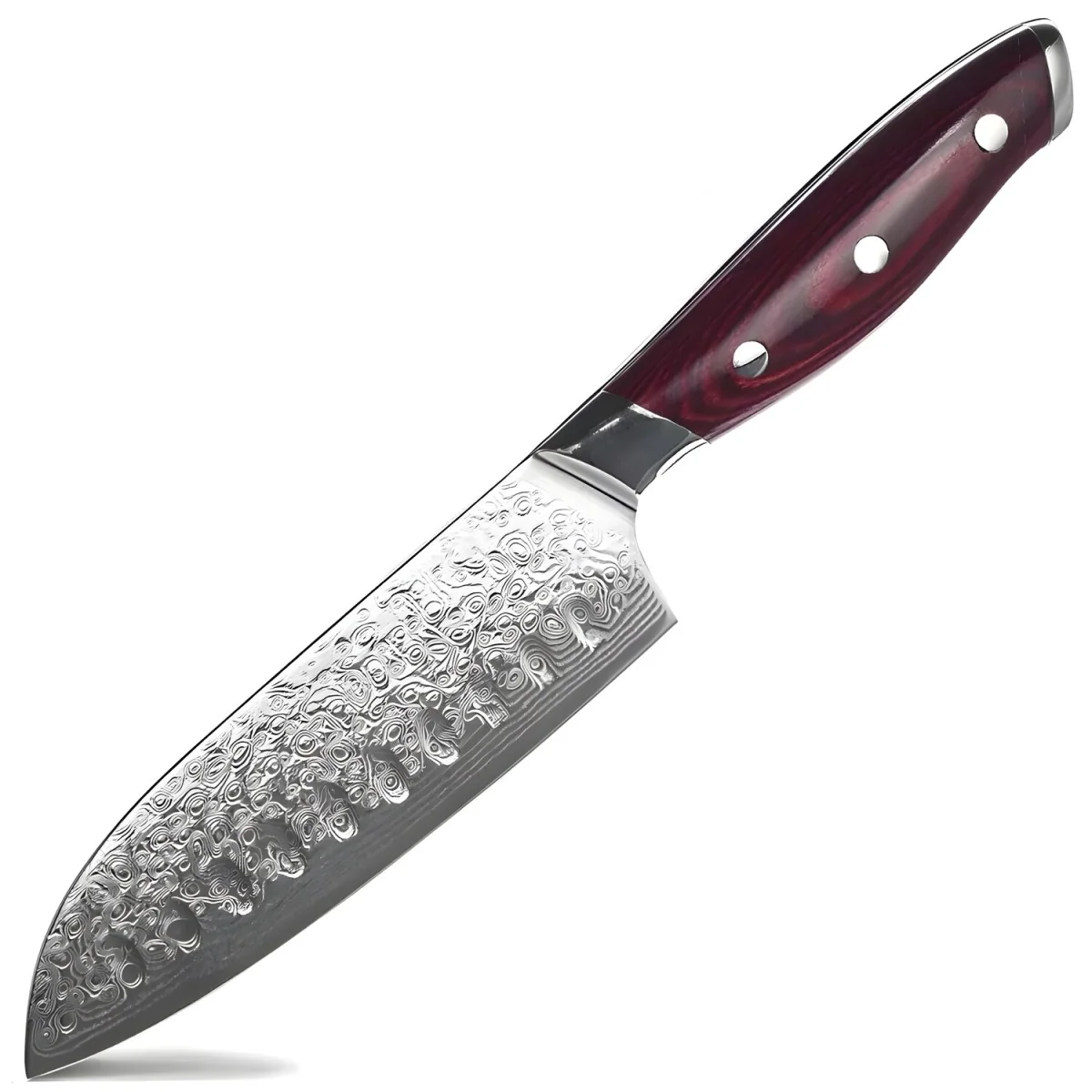 Damaškový kuchynský nôž Small Santoku 1ks, 22,5 cm, čepeľ 12c