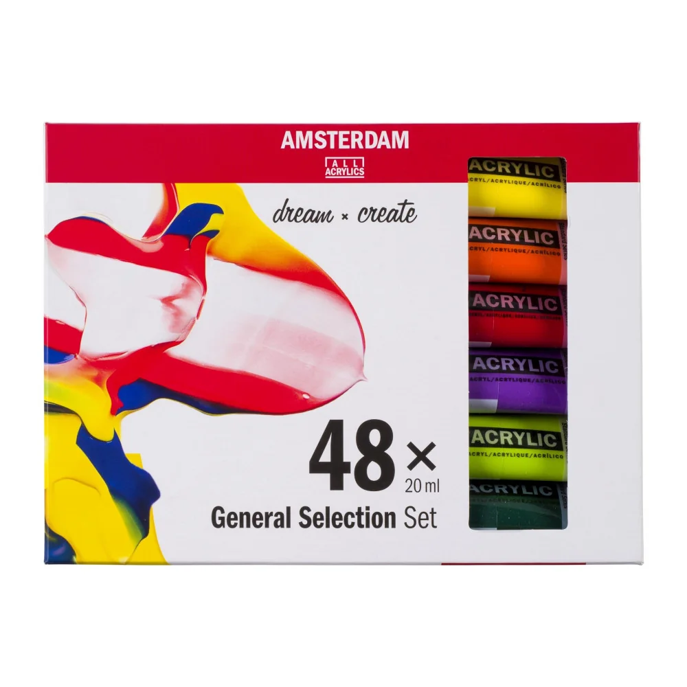 Amsterdam Standard Series akrylové farby 48x20ml-Amsterdam