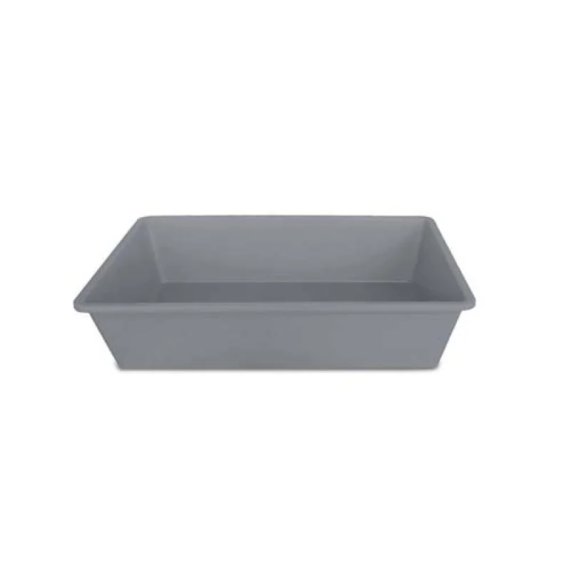 STEFANPLAST mačacia toaleta (rám nie je súčasťou toalety) 50x35x12cm sivá