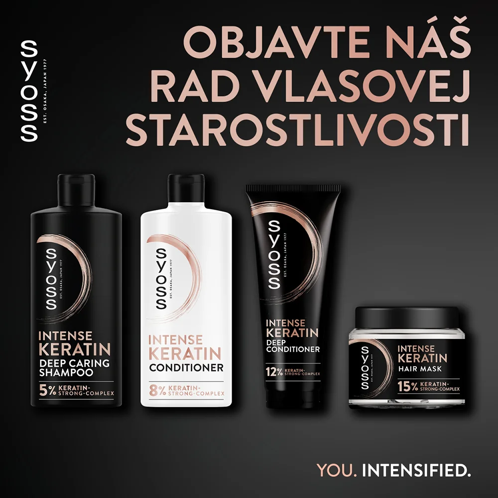 Syoss vlasová maska Intense Keratin 1×400 ml, maska na vlasy