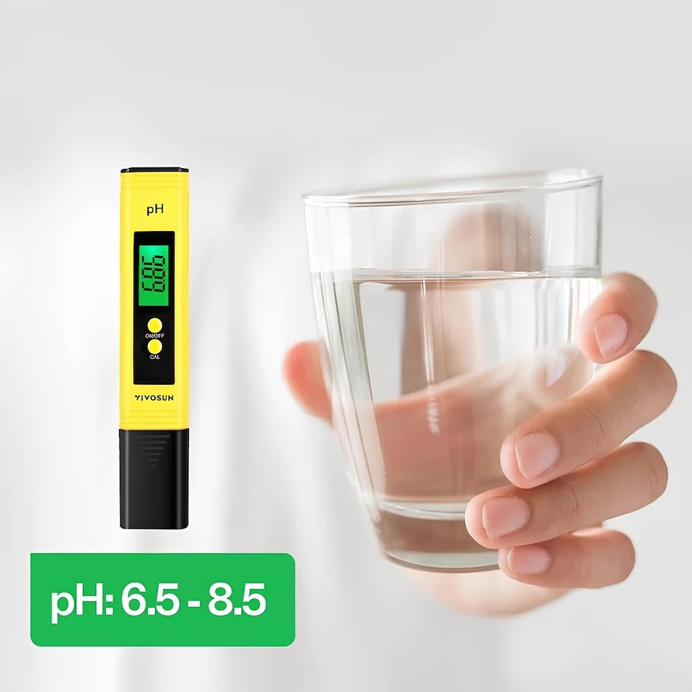 MG TL103 digitálny tester kvality vody pH, žltý