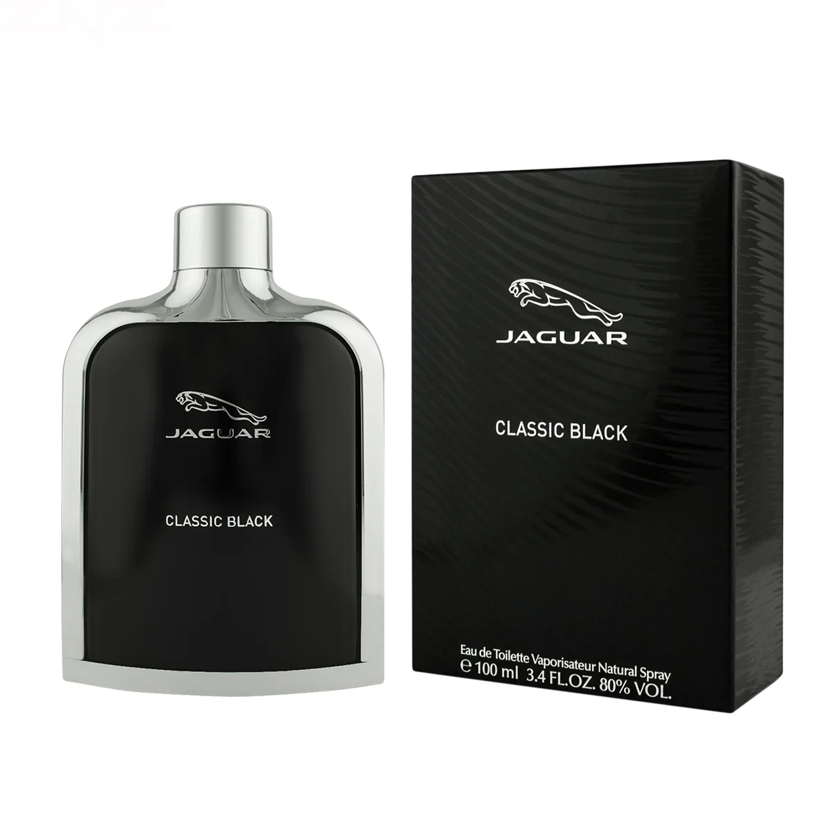 Jaguar Classic Black toaletná voda 100 ml pre mužov