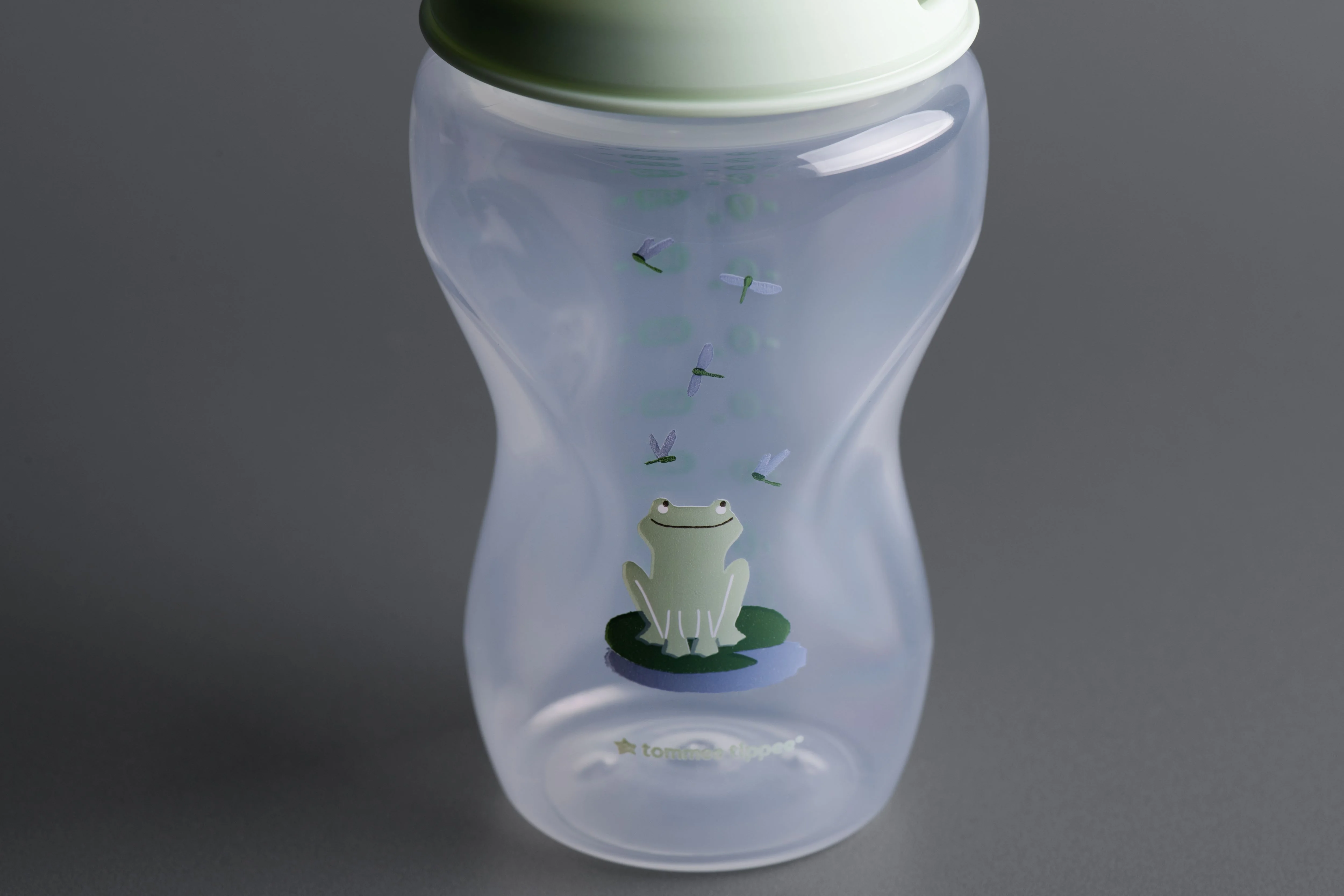 Tommee Tippee Natural Start Samosterilizačná Dojčenská Fľaša s ANTI-COLIC cumlíkom Stredný Prietok 340 ml 3m+, Ježko a Žabička, 2 ks 1×2 ks, dojčenská fľaša
