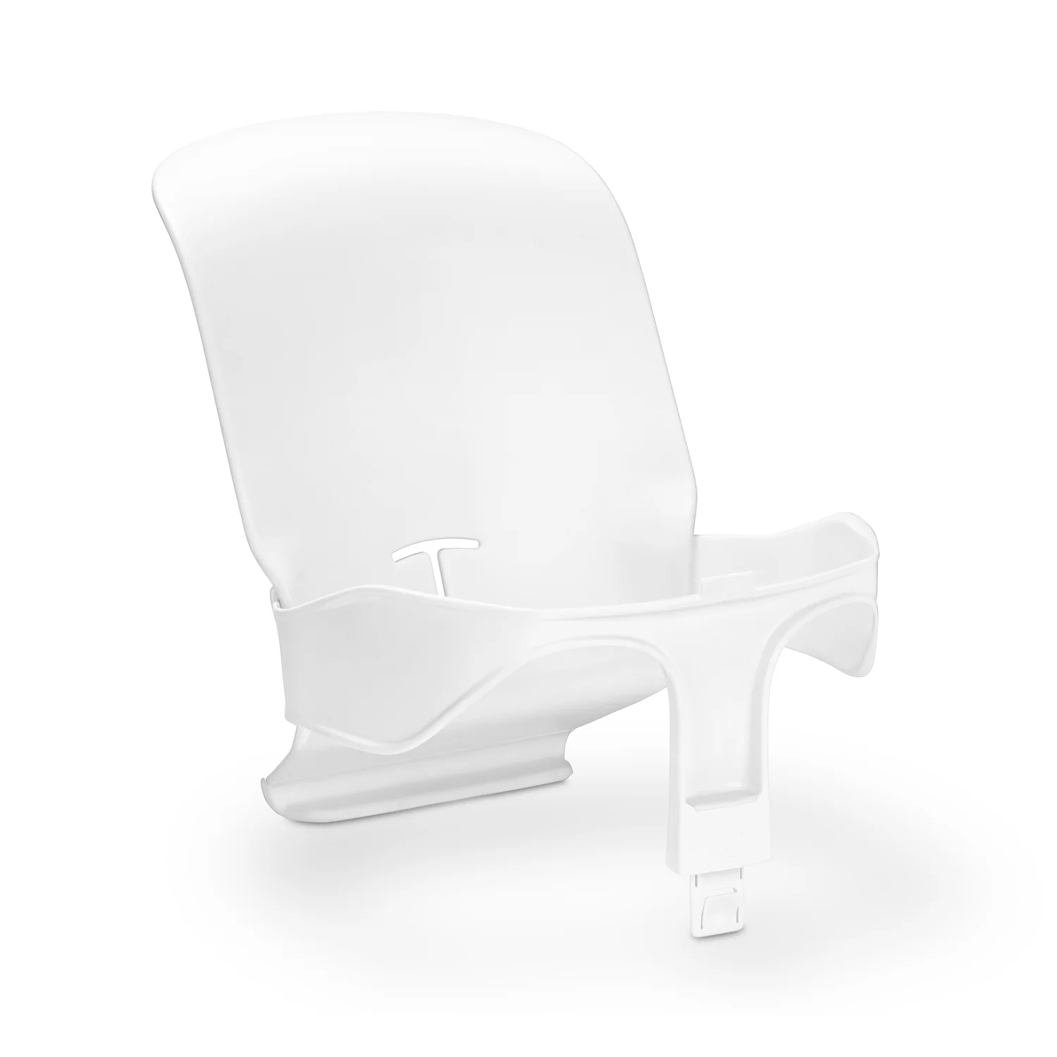 Hauck sedadlo na drevenú stoličku Alpha+/Beta+ 6–24 m, plast, biela