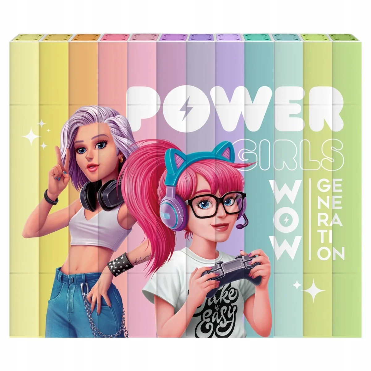 Kids Euroswan Obojstranné markery WOW Generation 12 farieb