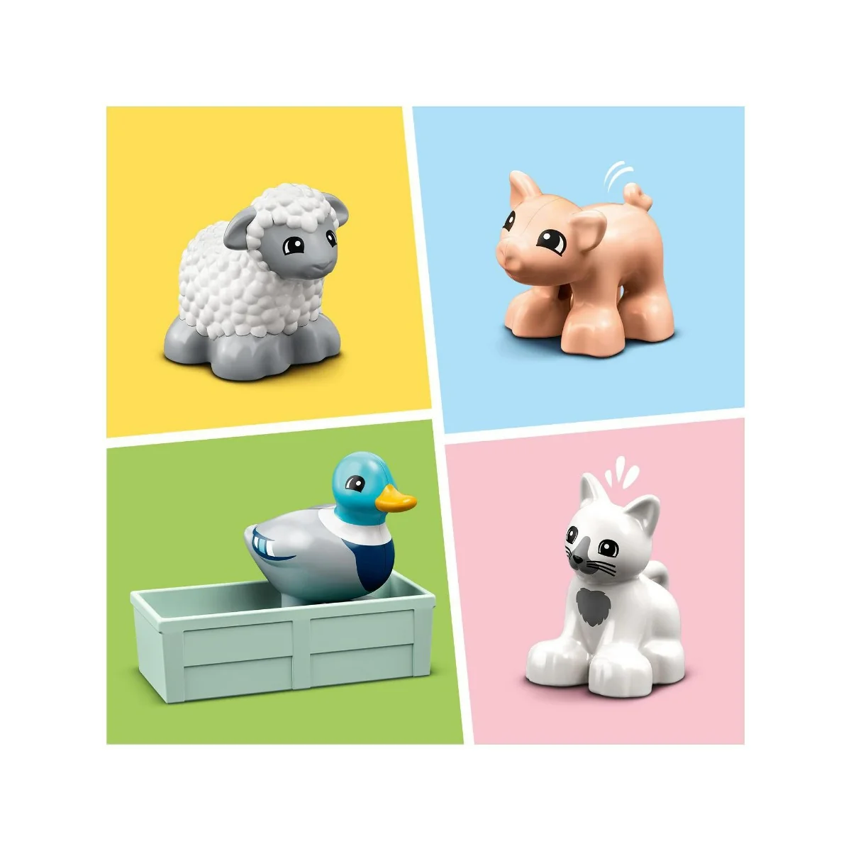 Lego Duplo zvieratká z farmy 1×1 ks, lego