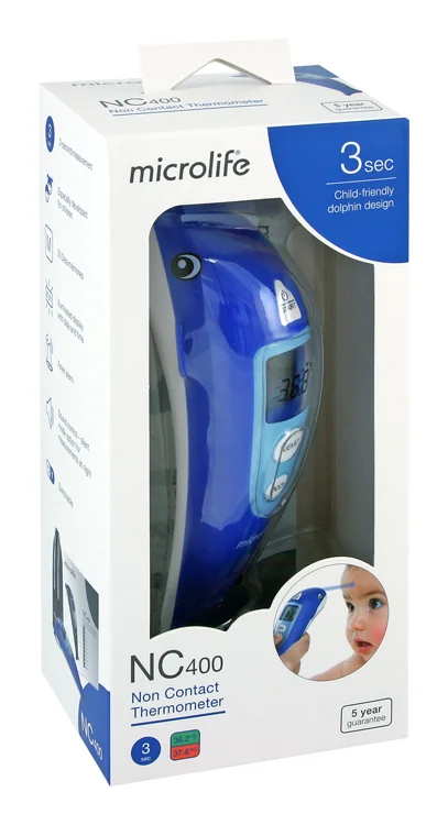 MICROLIFE TEPLOMER DIGITÁLNY NC 400 1×1 ks, bezkontaktný čelový