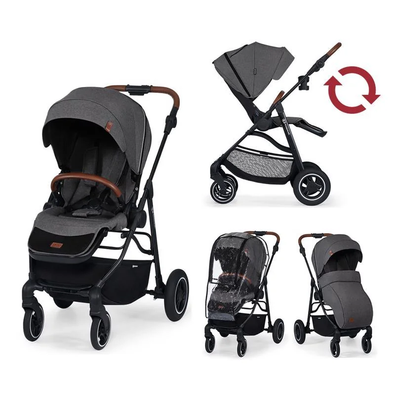 KINDERKRAFT Kočík športový All Road Ash Grey 1×1 ks, kočík