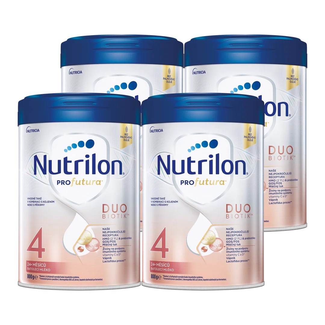 Nutrilon 4 Profutura Duobiotik 4×800 g, dojčenské mlieka