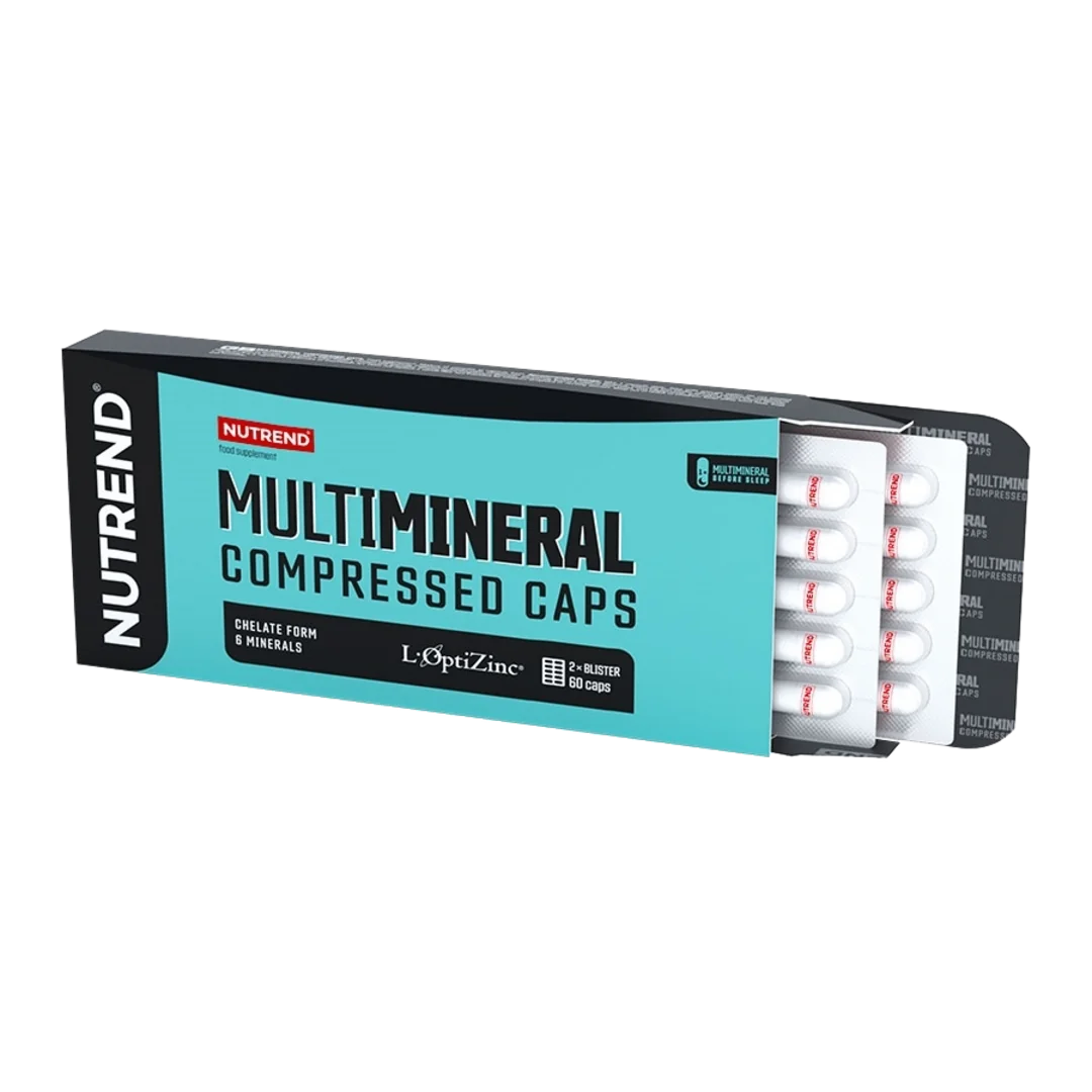 MULTIMINERAL COMPRESSED CAPS 60 kapsúl