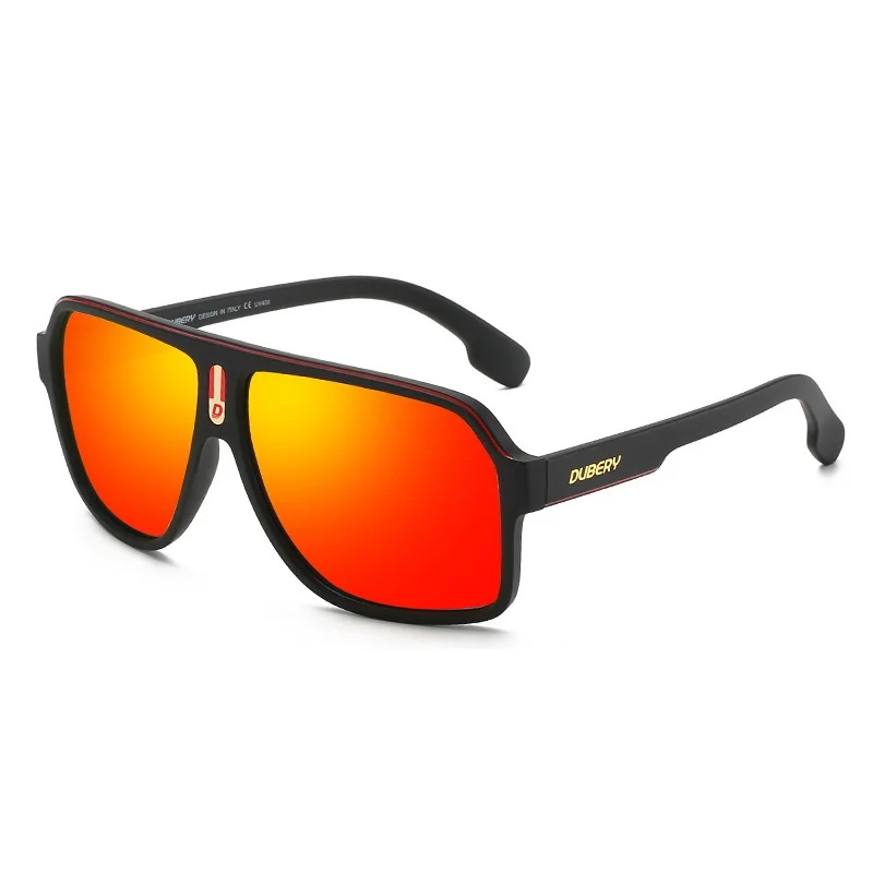 DUBERY Alpine 3 slnečné okuliare, Scrub Black / Red