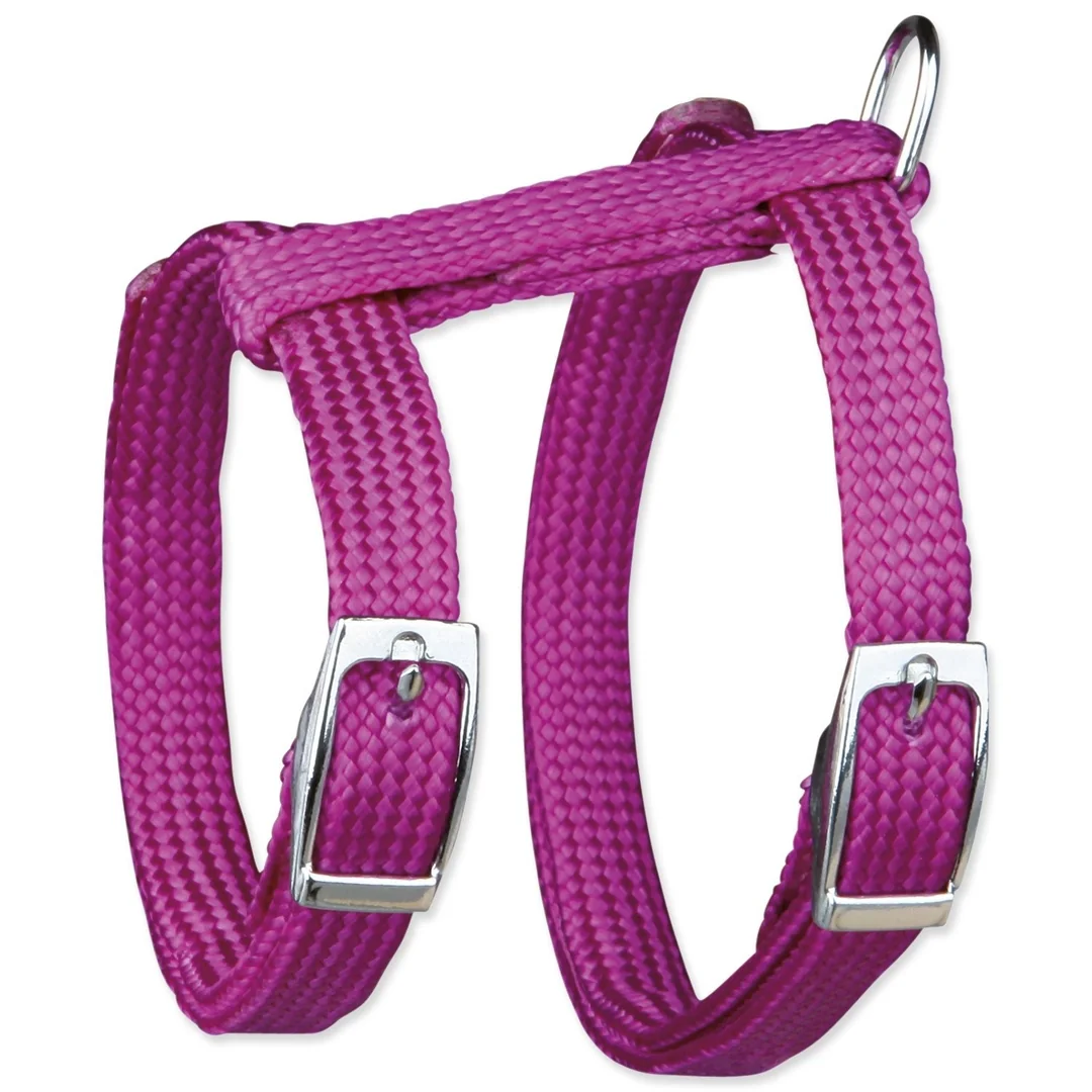 Set Trixie Postroj a vodítko nylon mix farieb 22-42cm, 1,25m