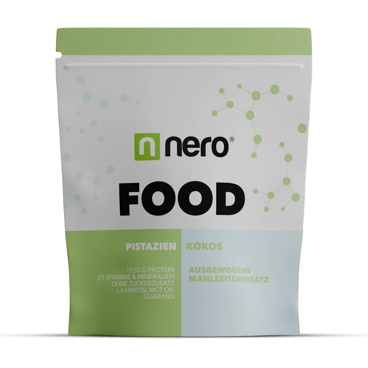 NERO FOOD Pistácie a kokos Náhrada stravy 1 kg