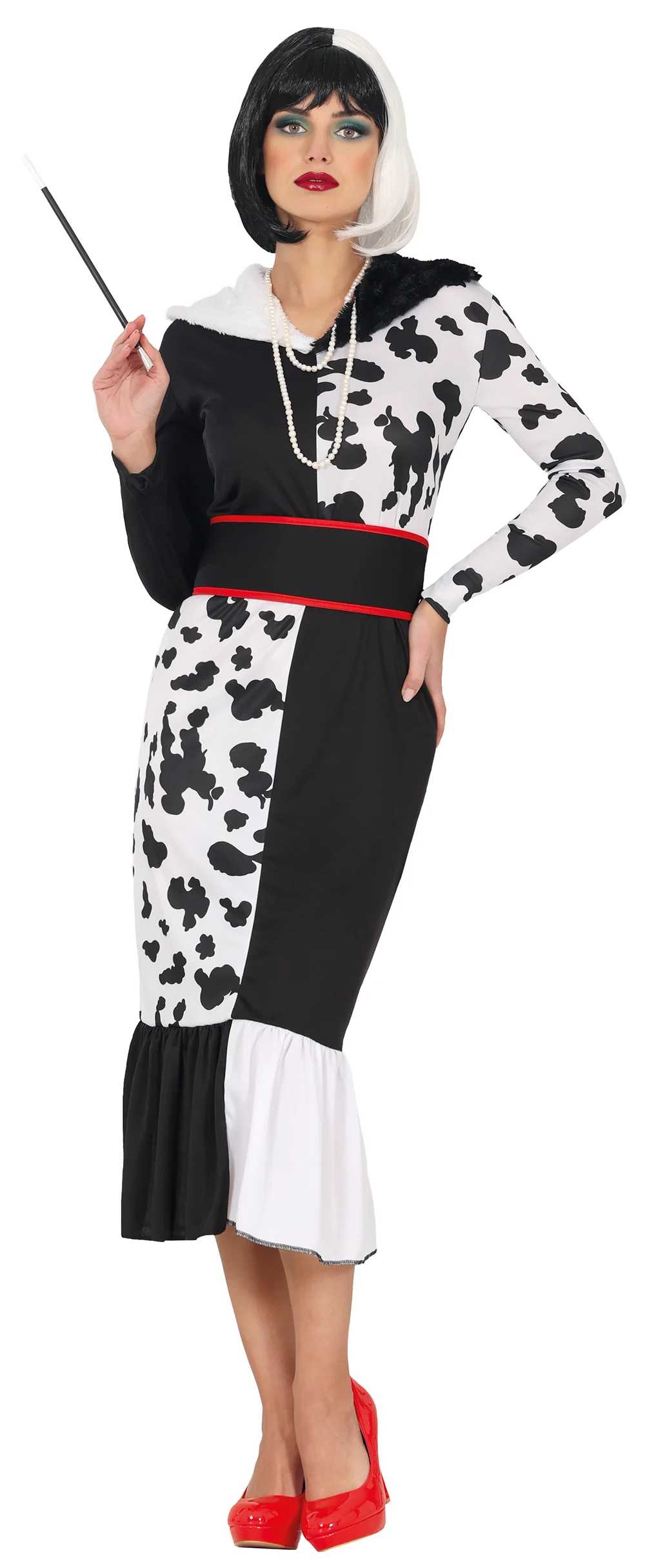 Kostým Cruella de vil premium L 42-44
