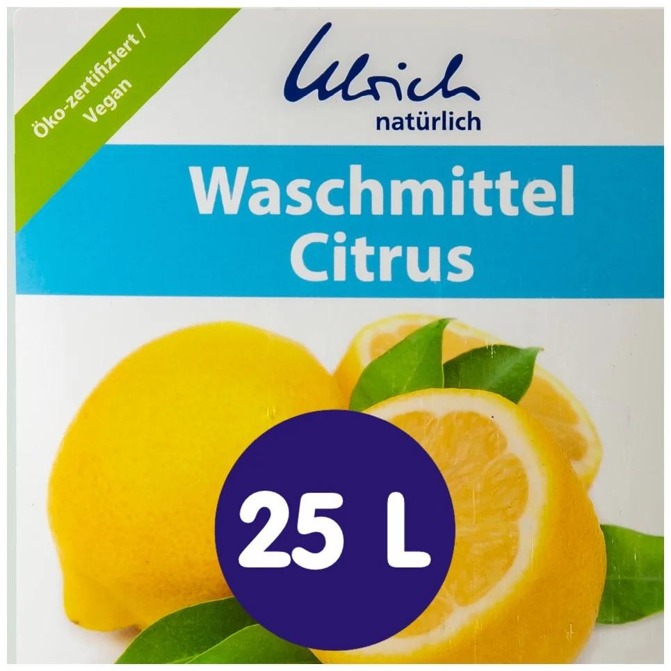 Ulrich Natürlich Prací gél Citrus 25 l