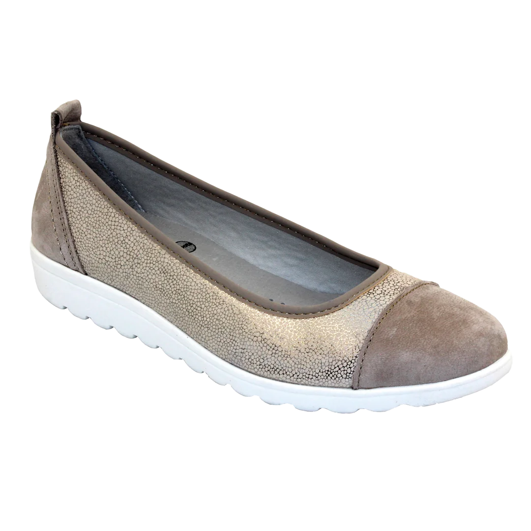 Dámské poltopánky AO/9922 BEIGE v.38
