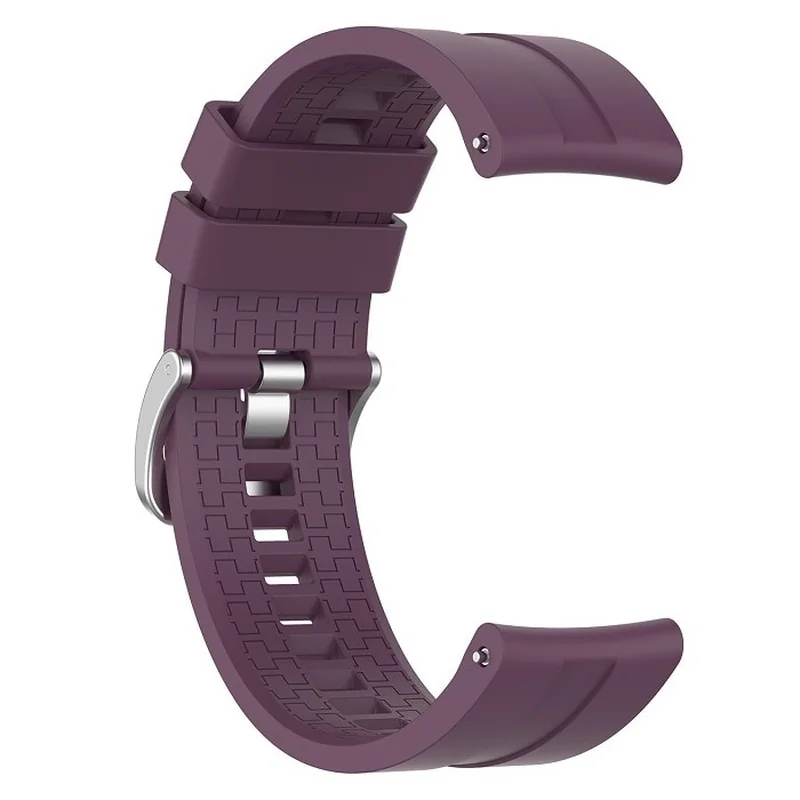BStrap Silicone Cube remienok na Huawei Watch GT 42mm purple plum