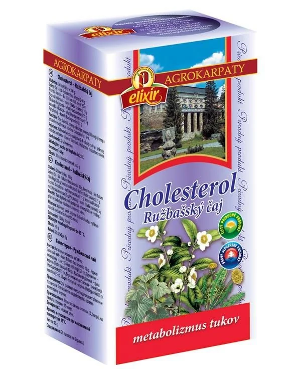 Agrokarpaty na cholesterol 20x2g 20×2 g, sypaný čaj