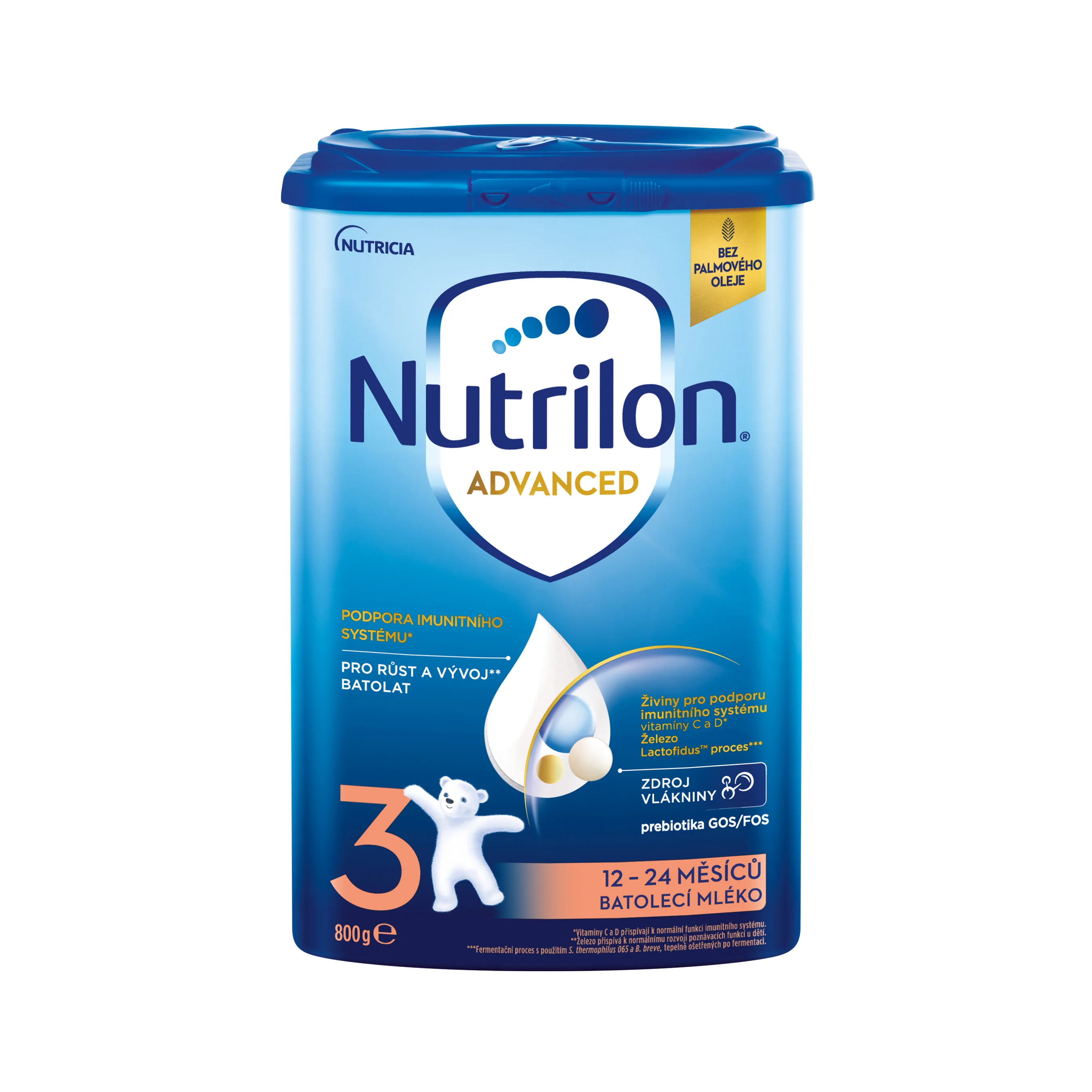 Nutrilon 3 1×800 g, mliečna výživa, od 12. mesiaca